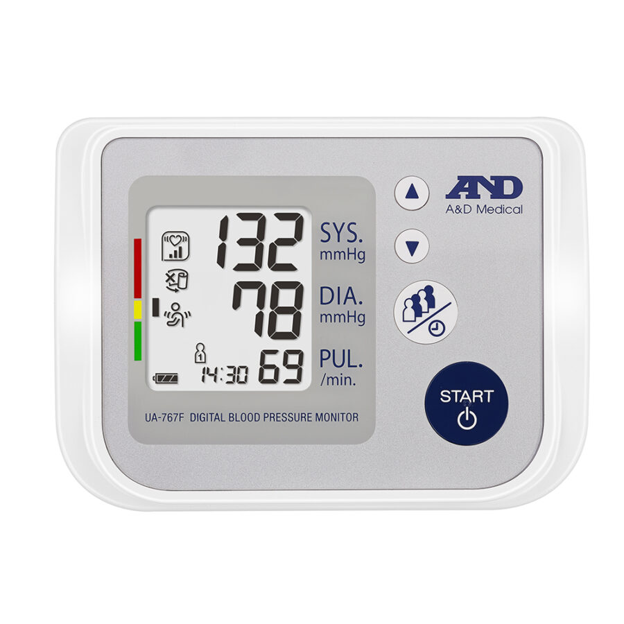A&D UA-767F / UA-767F-W For family Upper Arm Blood Pressure Monitors