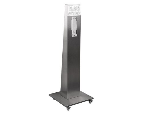 disinfection point afp with wheels Ophardt Disinfection Point AFP with Wheels
