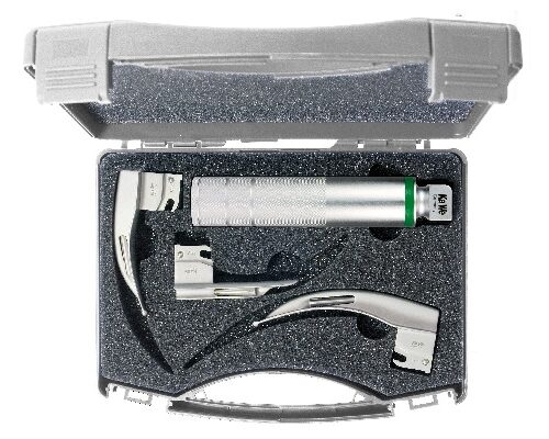 fo laryngoscope set pediatrics 1handle3blades 0362720-011 KaWe F.O . Laryngoscope Set- Adult 1 Handle + 3 Blades 03.62720.011
