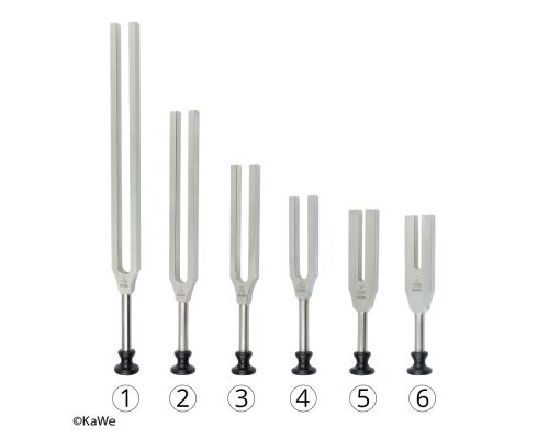 tuning forks for aurists plattern lucae without clamps KaWe Tuning forks for Aurists plattern Lucae without clamps